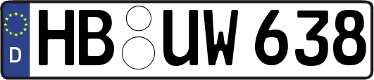 HB-UW638