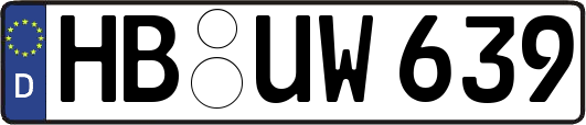 HB-UW639