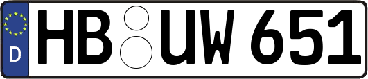 HB-UW651