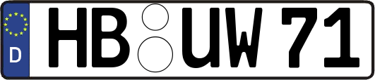 HB-UW71
