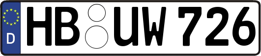 HB-UW726