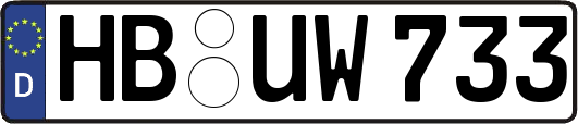 HB-UW733
