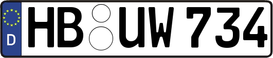 HB-UW734