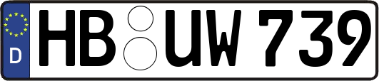 HB-UW739