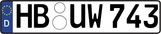 HB-UW743