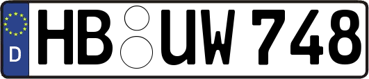 HB-UW748