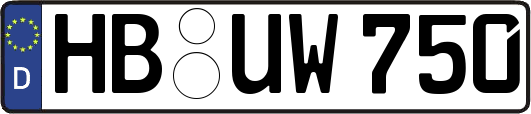 HB-UW750