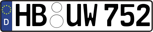 HB-UW752