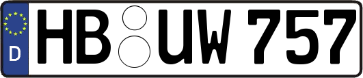 HB-UW757