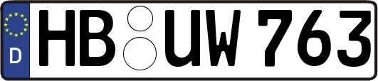 HB-UW763