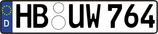 HB-UW764