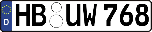 HB-UW768