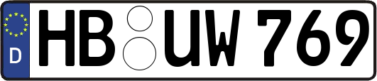 HB-UW769