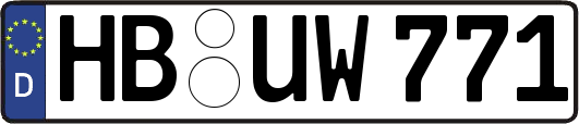 HB-UW771