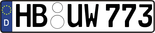 HB-UW773