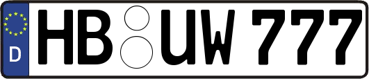 HB-UW777