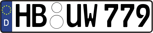 HB-UW779