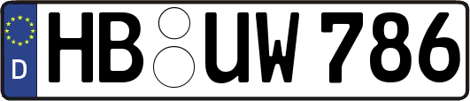 HB-UW786