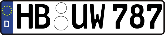 HB-UW787