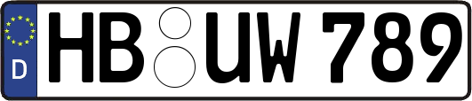HB-UW789