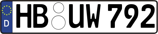 HB-UW792