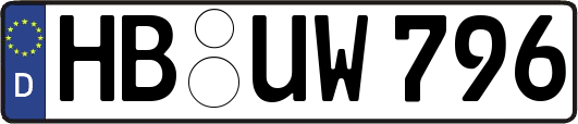 HB-UW796
