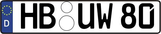 HB-UW80