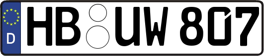HB-UW807