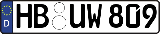 HB-UW809