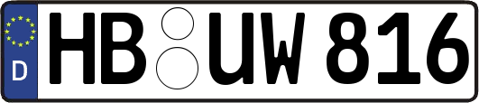 HB-UW816