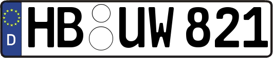 HB-UW821