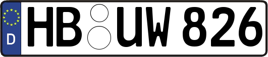 HB-UW826