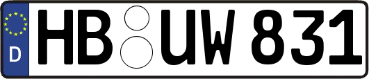 HB-UW831