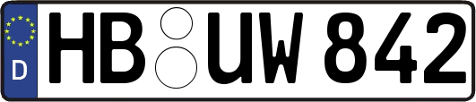 HB-UW842