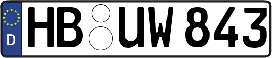 HB-UW843