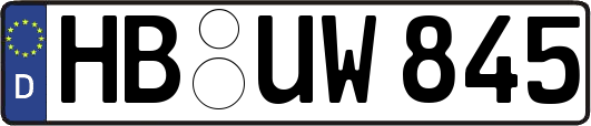 HB-UW845