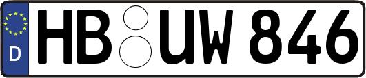 HB-UW846