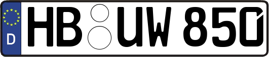 HB-UW850