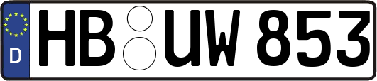 HB-UW853