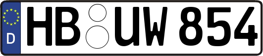 HB-UW854