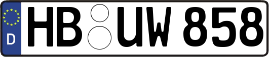 HB-UW858