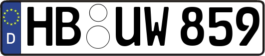 HB-UW859