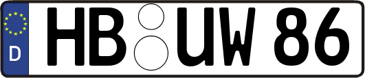 HB-UW86