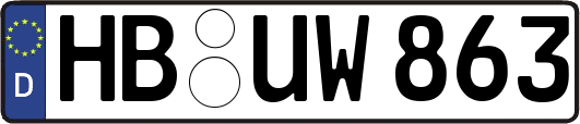 HB-UW863