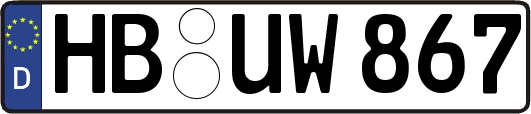 HB-UW867