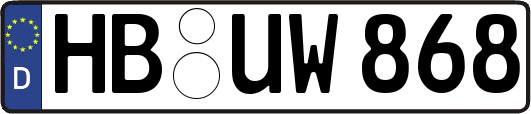 HB-UW868