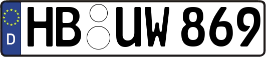 HB-UW869