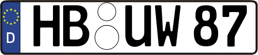 HB-UW87