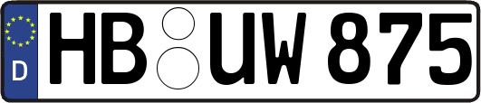 HB-UW875
