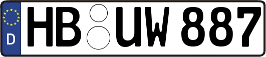 HB-UW887